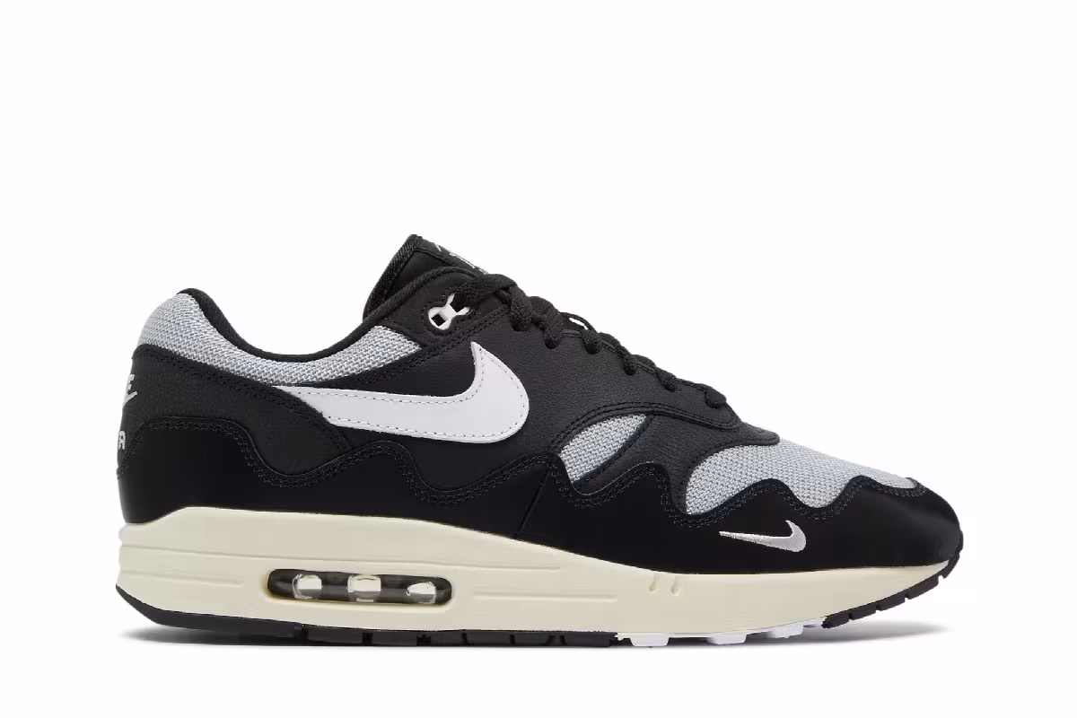 Patta x Nike Air Max 1 Black, view 2