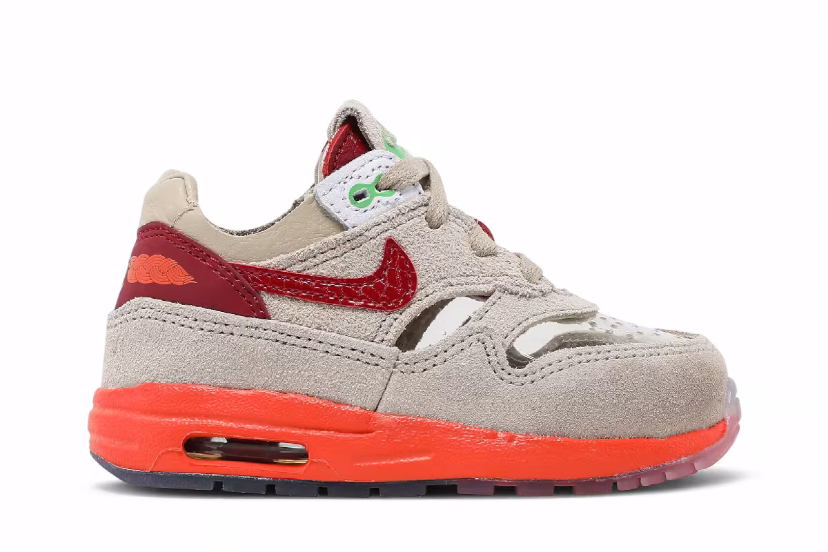 CLOT x Nike Air Max 1 TD Kiss of Death 2021, view 2