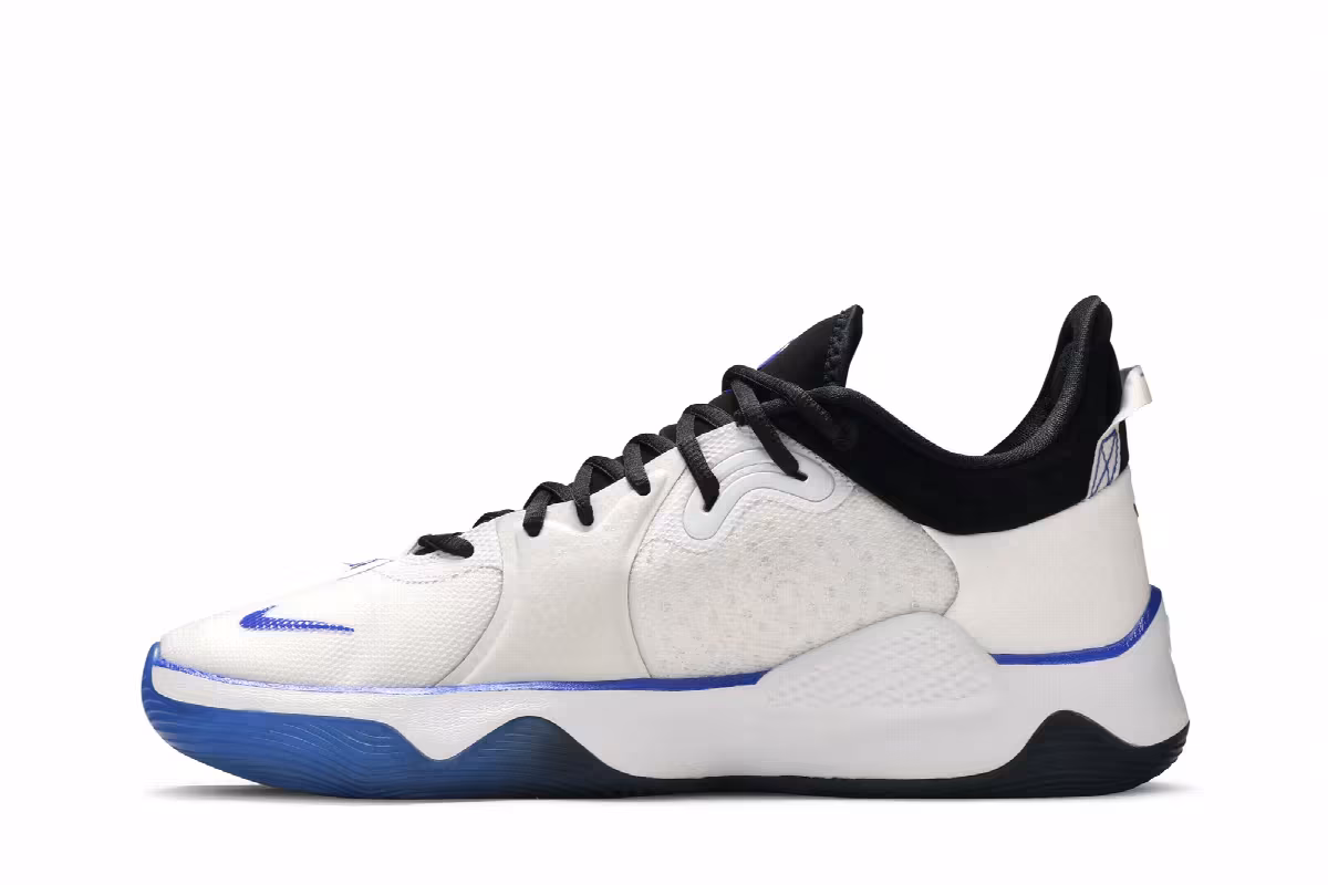 PlayStation x Nike PG 5 White, view 4