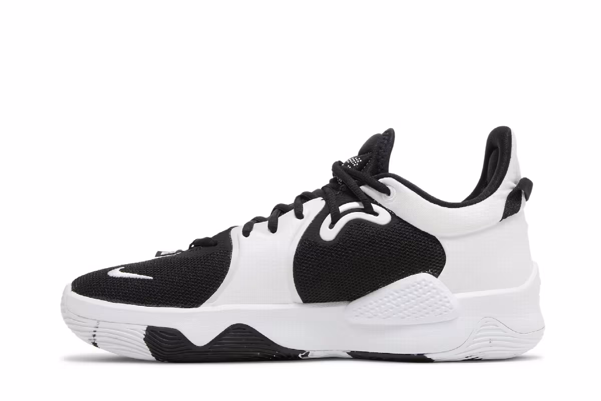 Nike PG 5 TB Black White, view 4