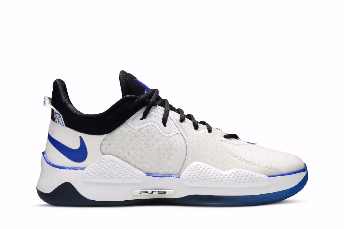 PlayStation x Nike PG 5 EP White, view 2