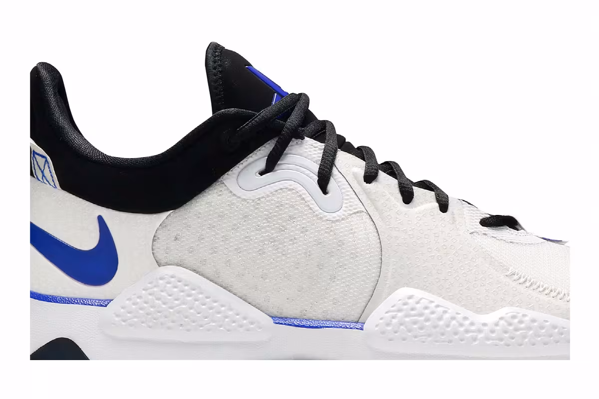 PlayStation x Nike PG 5 EP White, view 3