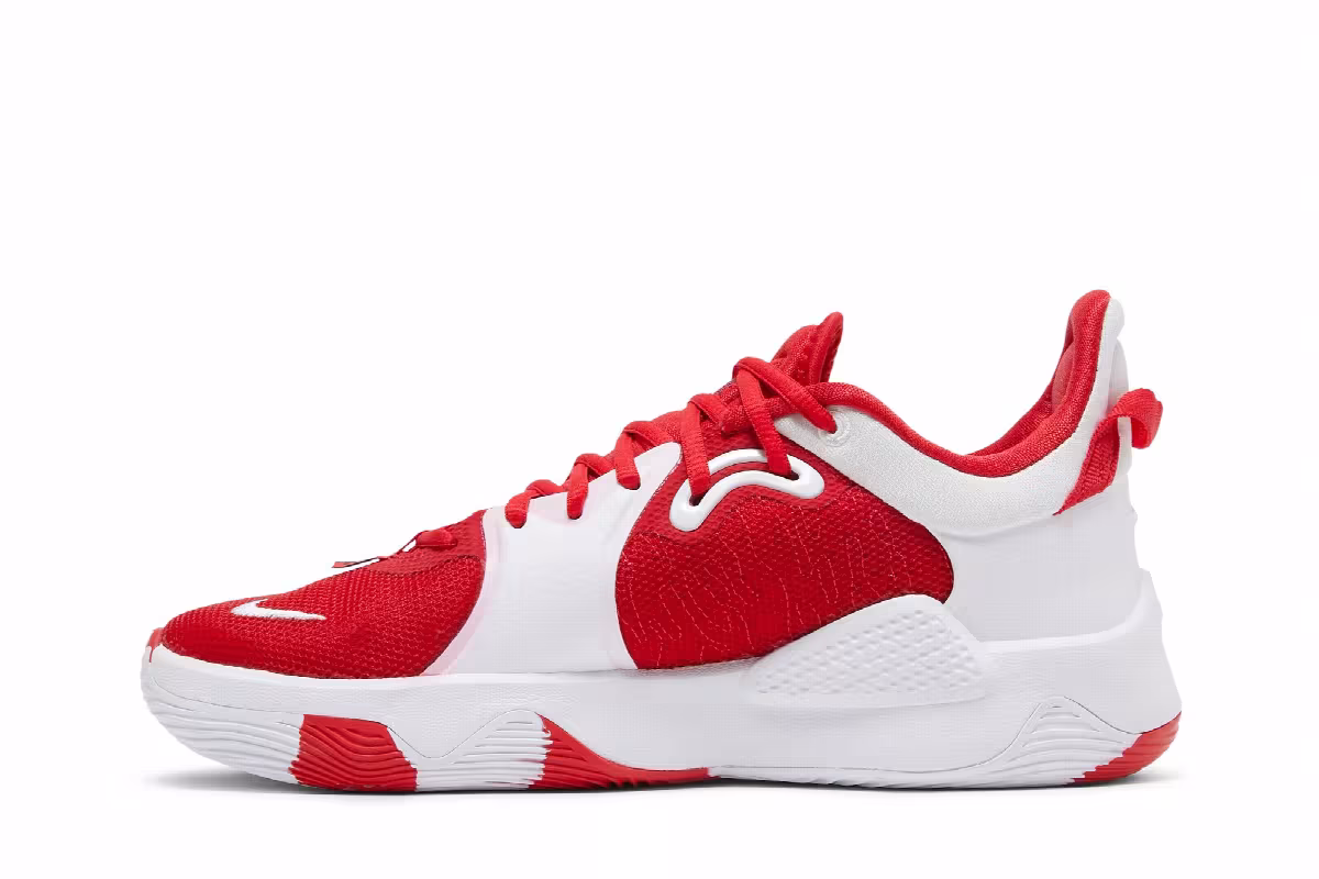 Nike PG 5 TB University Red, view 4