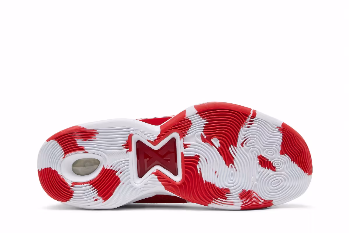 Nike PG 5 TB University Red, view 5