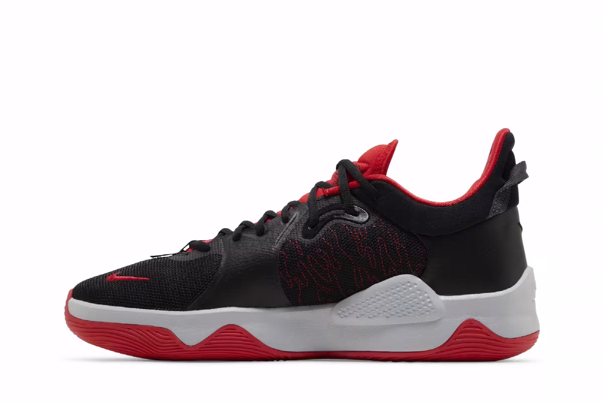 Nike PG 5 EP Bred, view 4