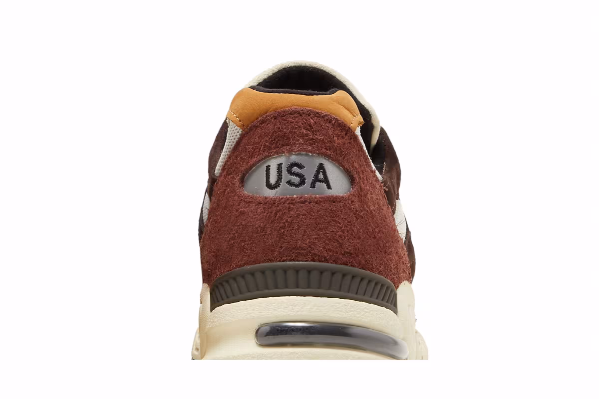 Teddy Santis x New Balance 990v2 Made in USA Black Tan, view 8