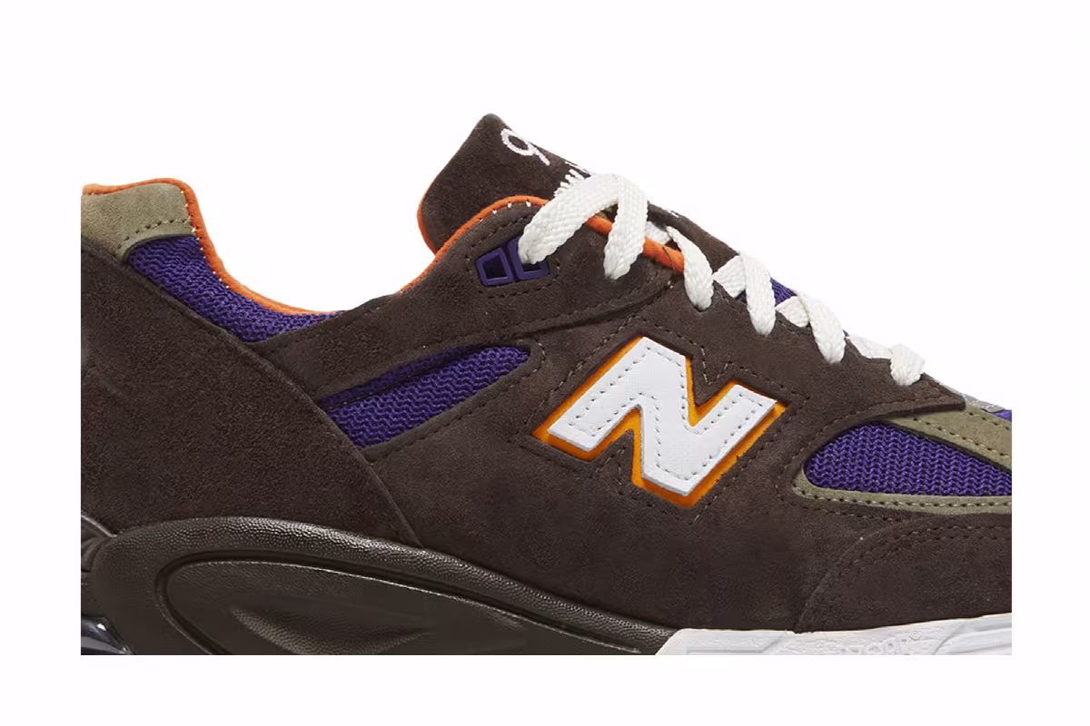 Teddy Santis x New Balance 990v2 Made in USA Brown Purple, view 3