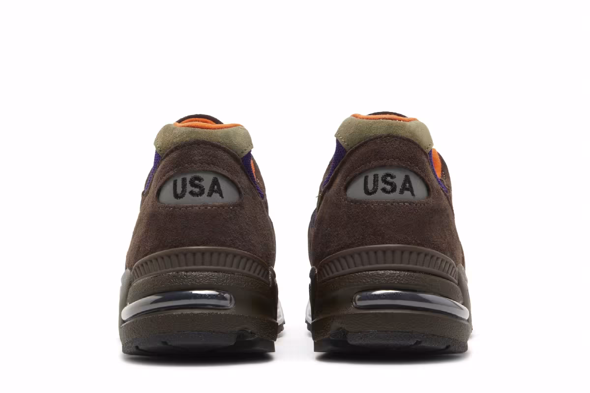 Teddy Santis x New Balance 990v2 Made in USA Brown Purple, view 7