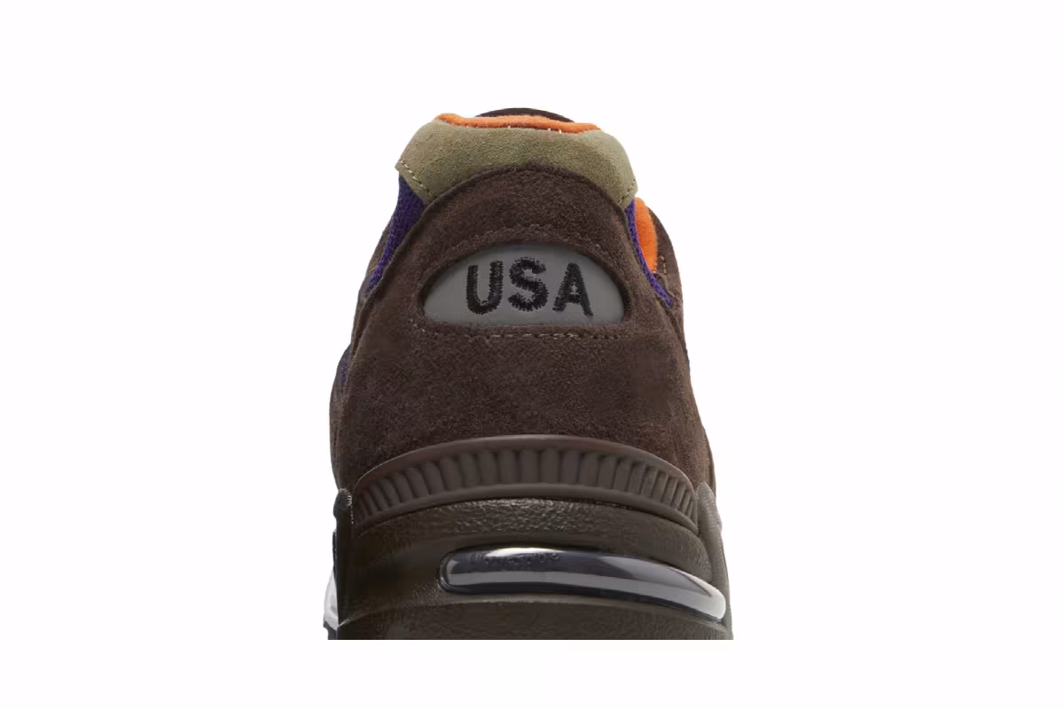 Teddy Santis x New Balance 990v2 Made in USA Brown Purple, view 8