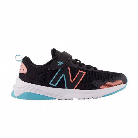 New Balance Dynasoft 545 Bungee Lace Little Kid 'Black Grapefruit'