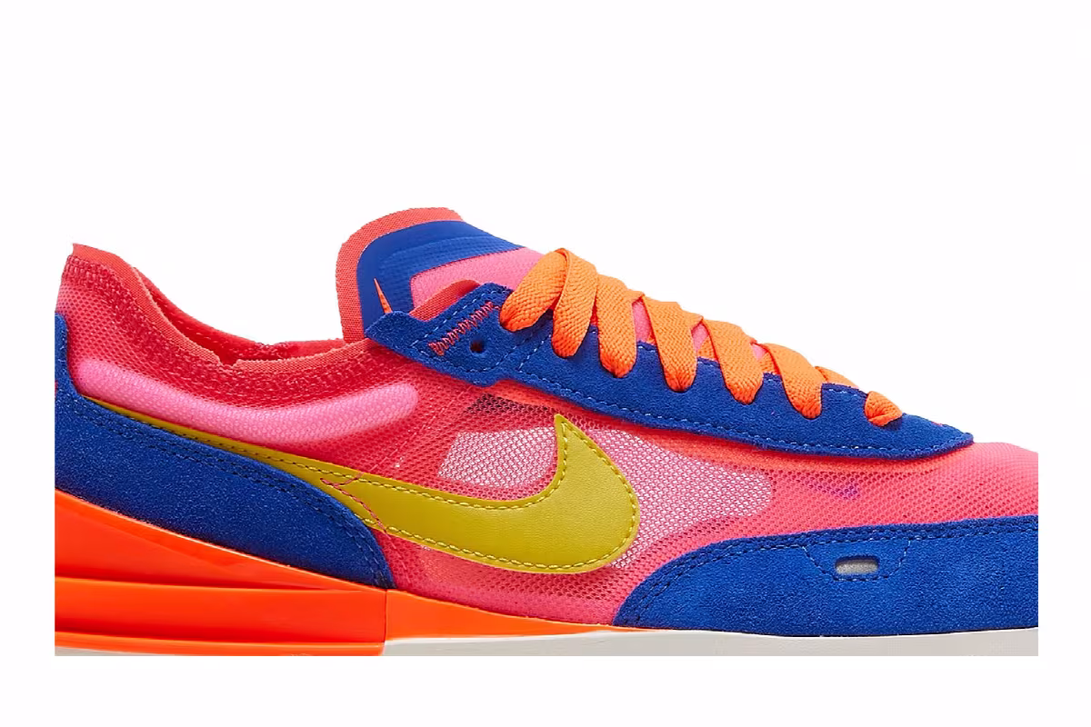 Nike Women's Waffle One Racer Blue Hyper Pink, view 3