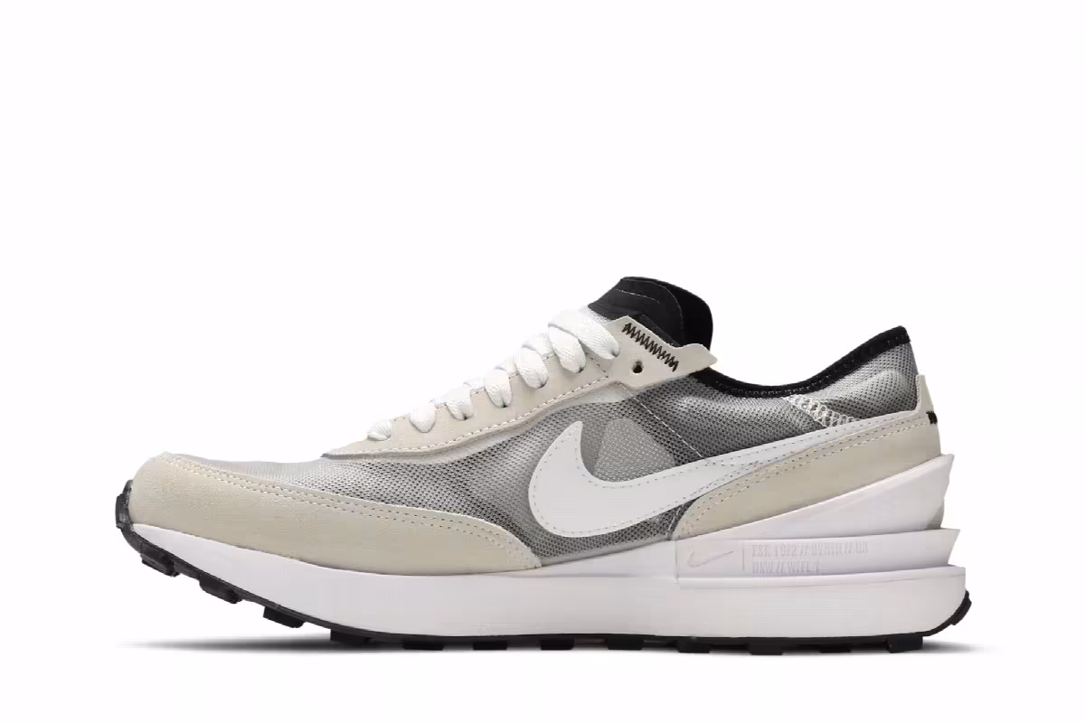 Nike Waffle One GS Summit White, view 4