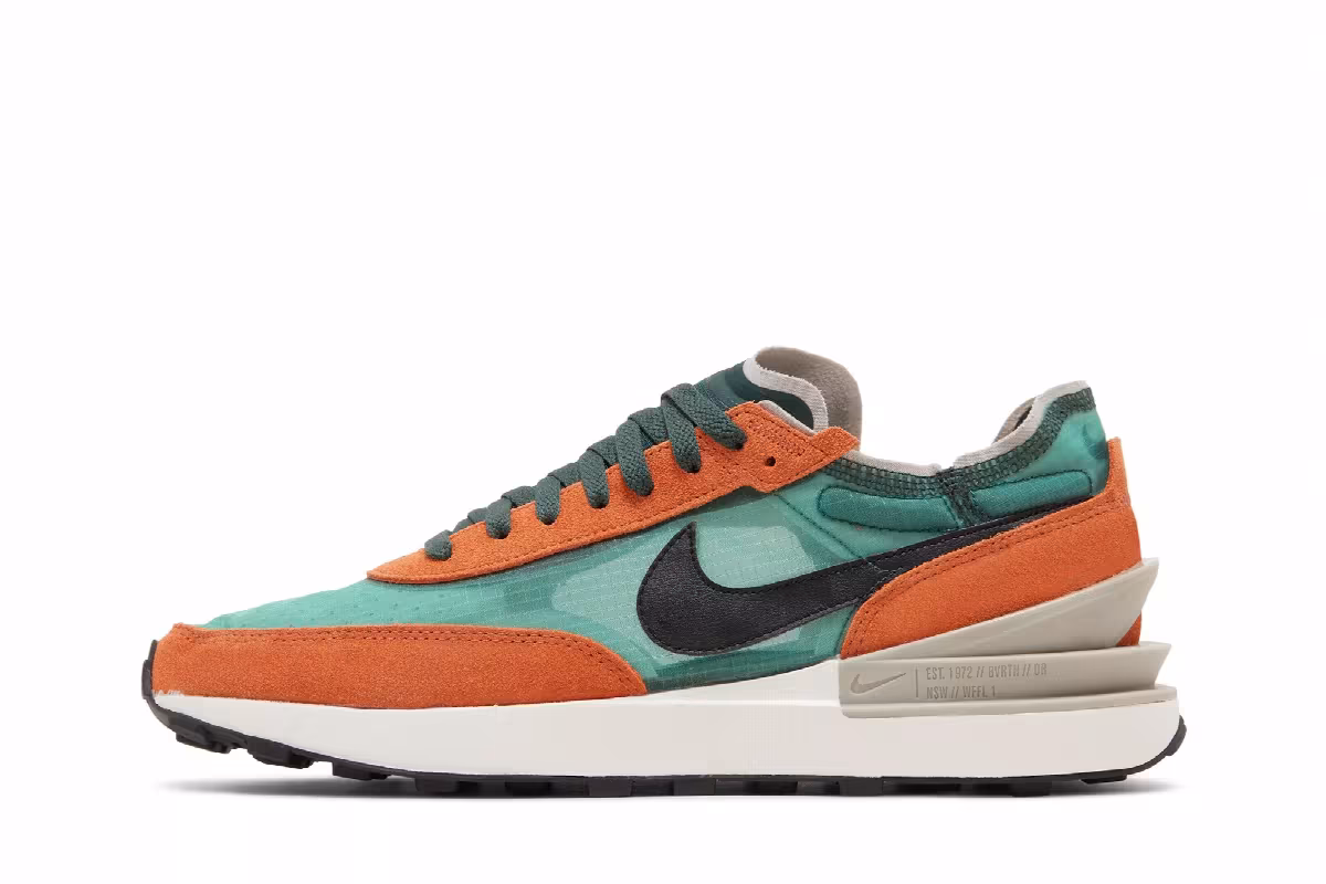 Nike Waffle One SE Pro Green Rust Oxide, view 4