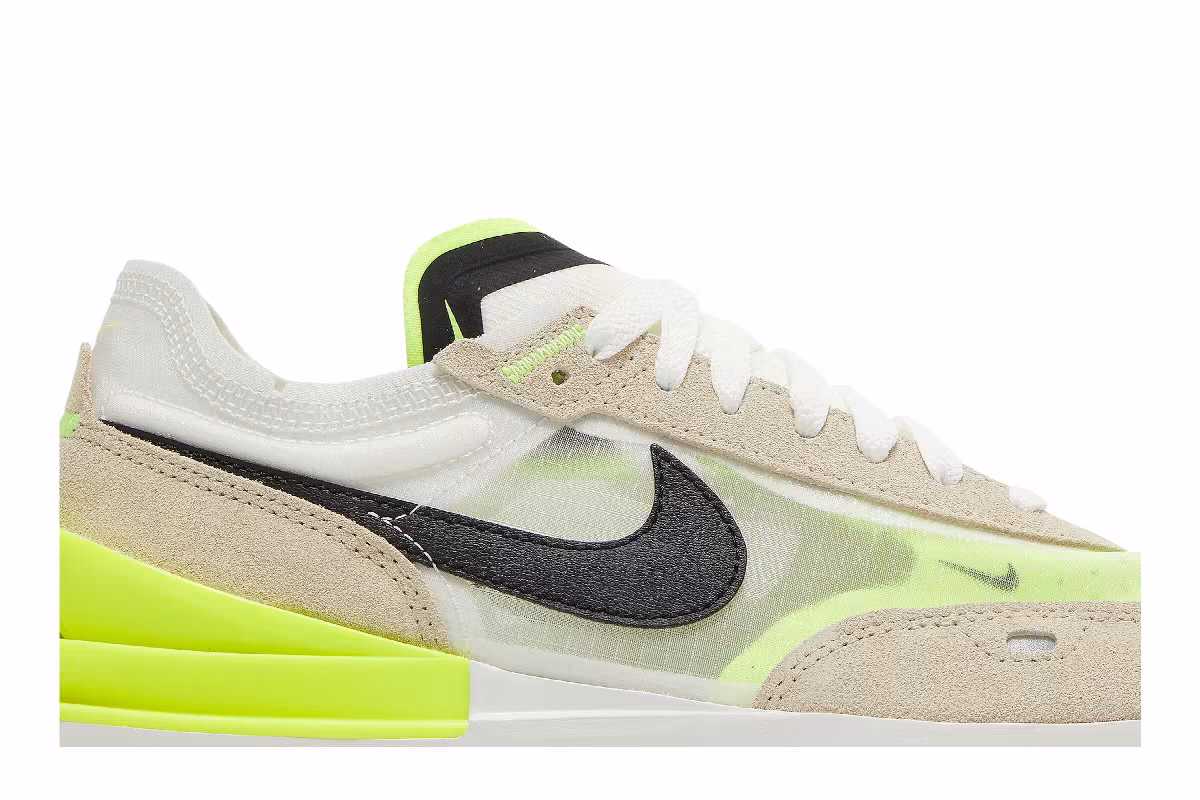 Nike Women's Waffle One Summit White Volt, view 3