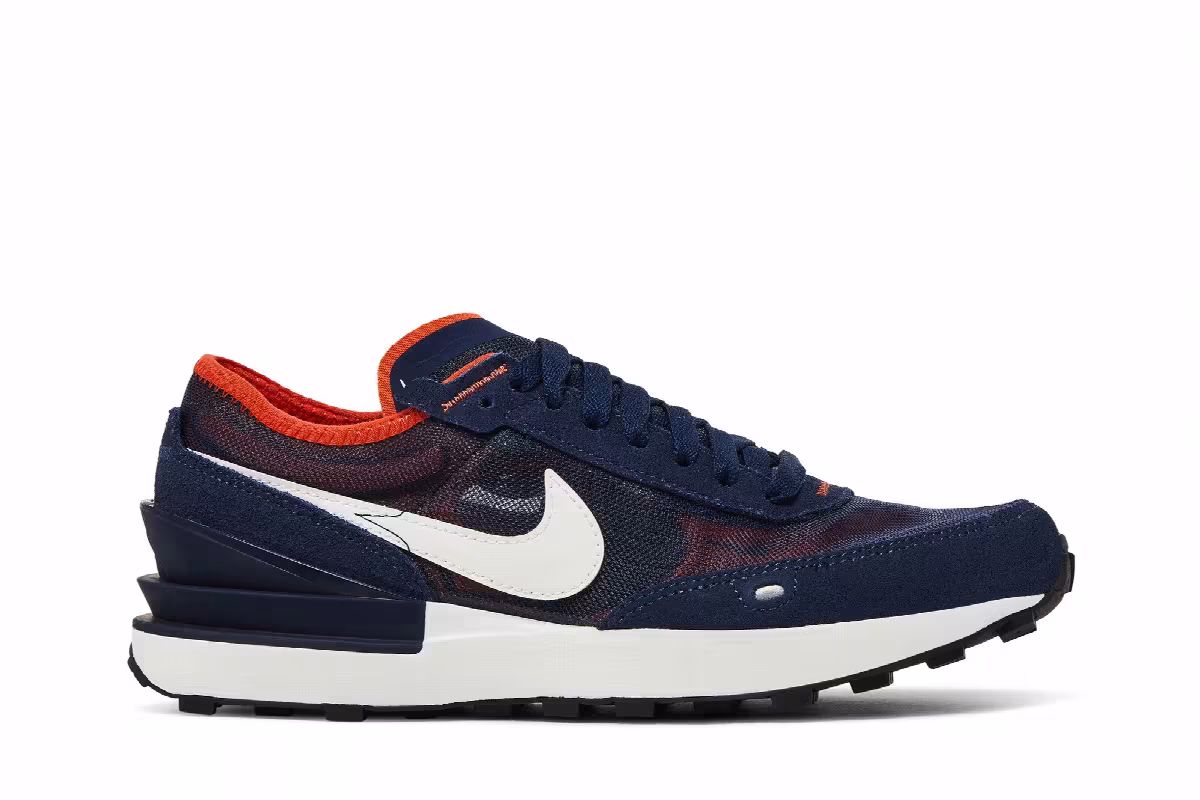 Nike Waffle One GS Midnight Navy, view 2