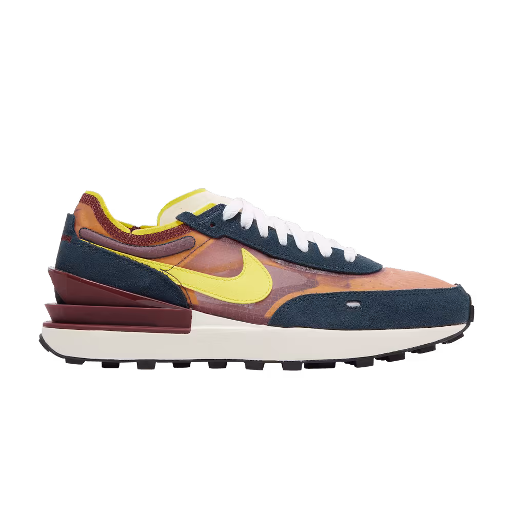 Nike Waffle One SE Dark Beetroot Yellow Strike