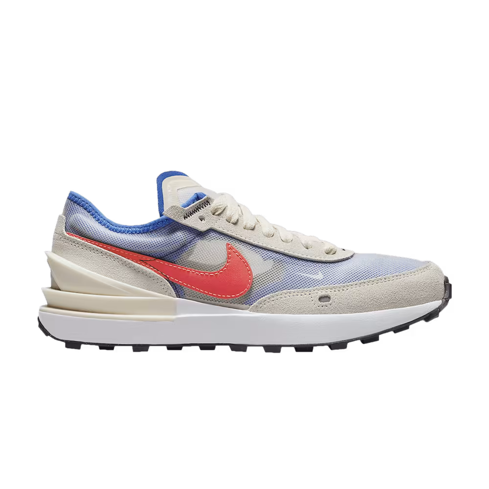 Nike Waffle One GS Coconut Milk Crimson Royal