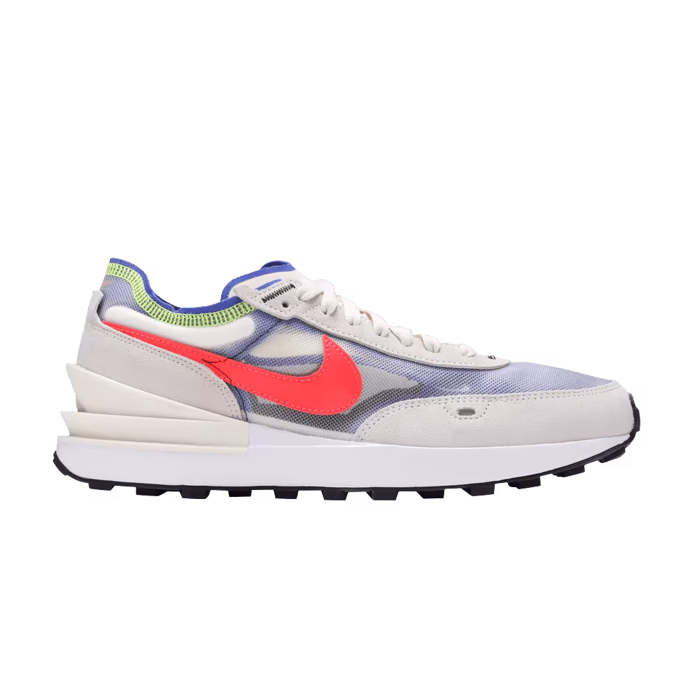 Nike Waffle One Coconut Milk Crimson Royal