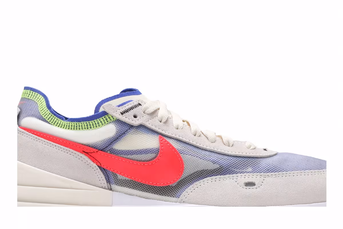 Nike Waffle One Coconut Milk Crimson Royal, view 3