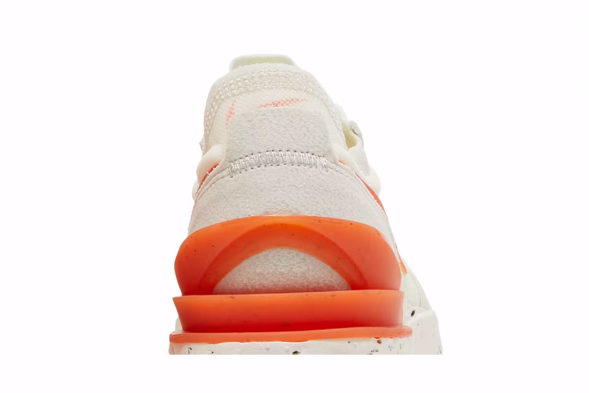 Nike Women's Waffle One Crater SE Pale Ivory Orange, view 8