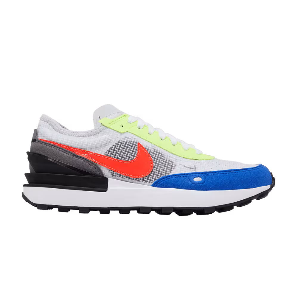 Nike Waffle One GS White Bright Crimson