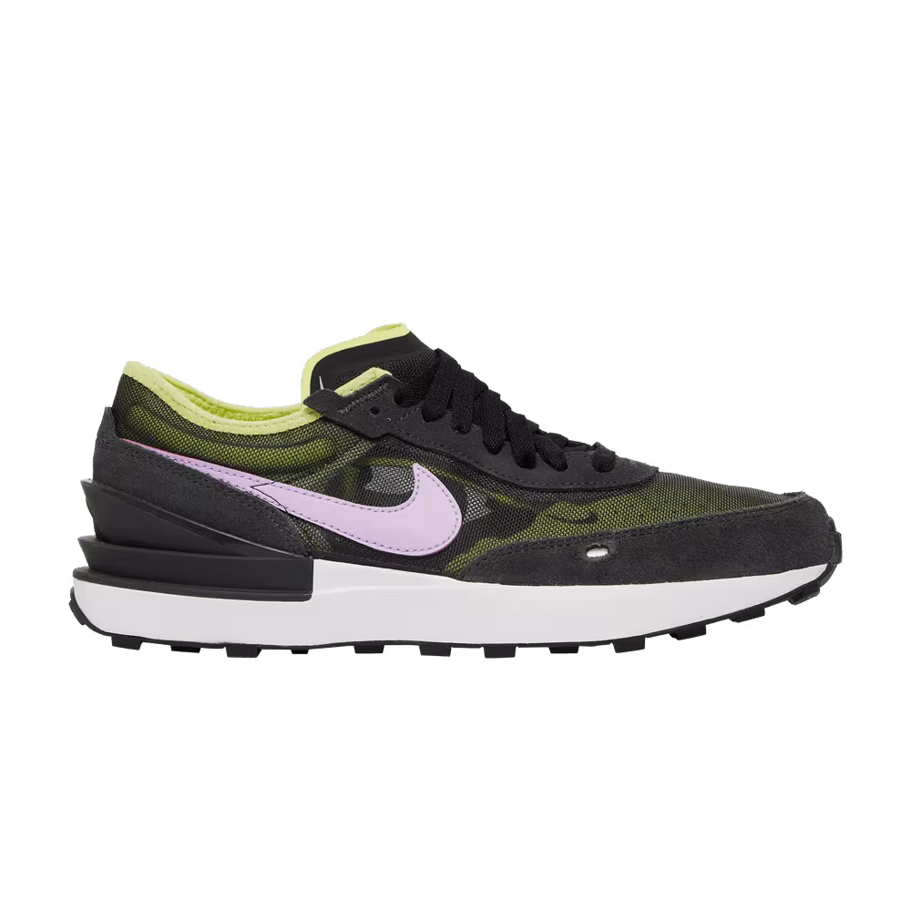 Nike Waffle One GS Light Lemon Twist Lilac