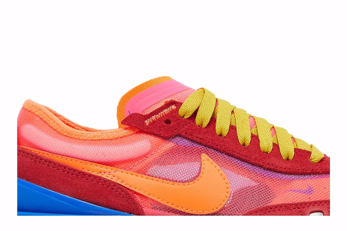 Nike Waffle One GS Hyper Pink Crimson, view 3