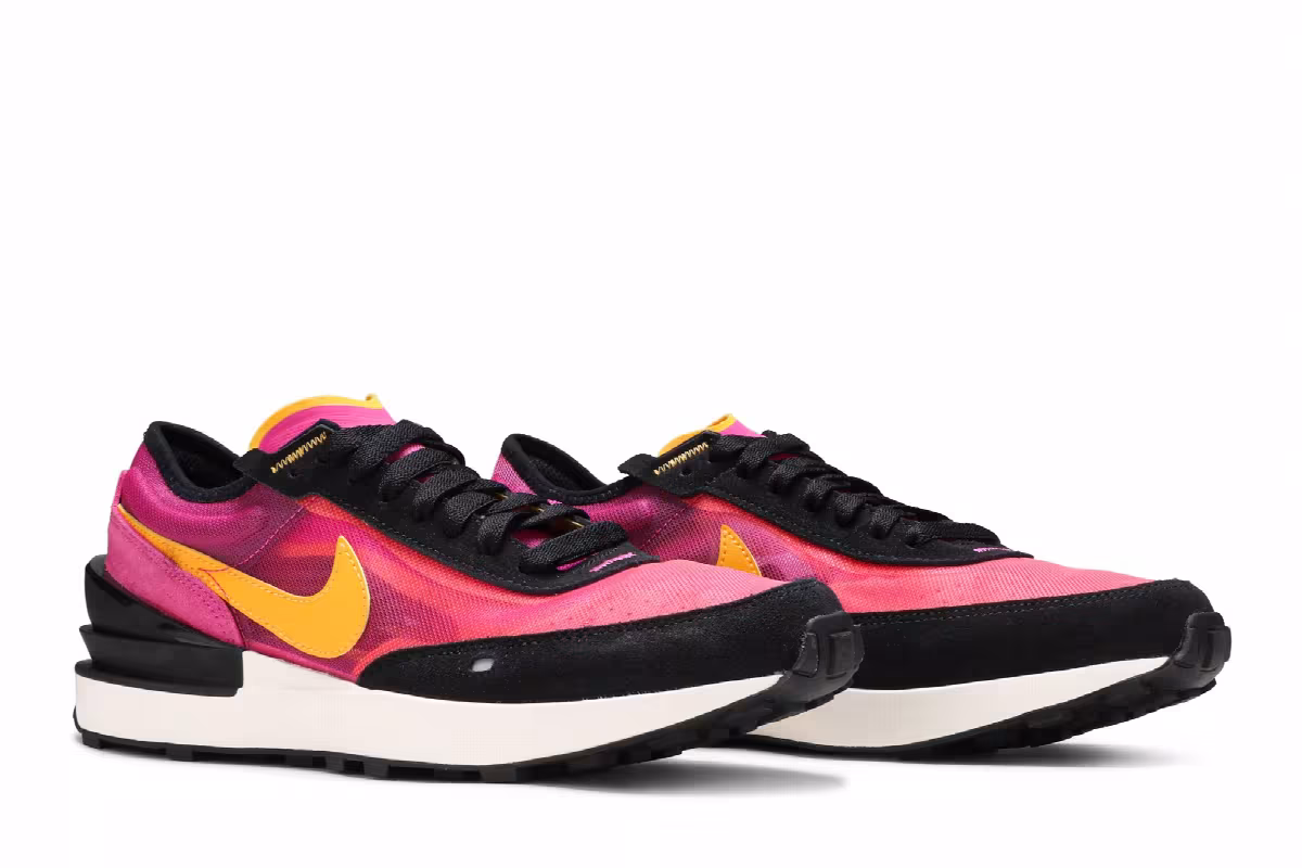 Nike Waffle One GS Active Fuchsia, view 9