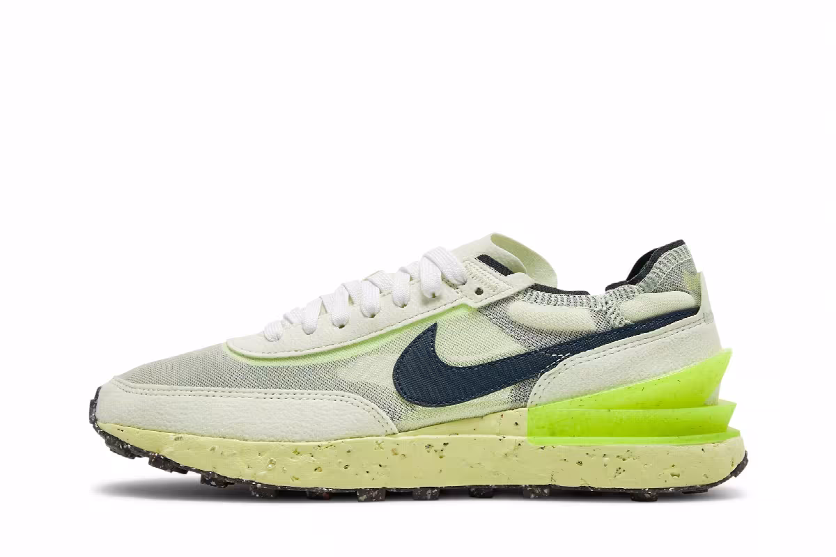 Nike Waffle One Crater Lime Ice, view 4