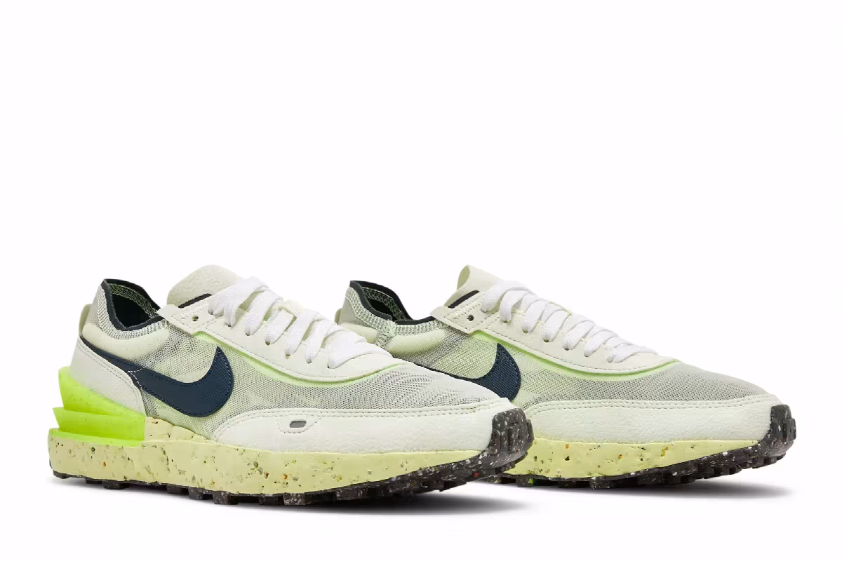 Nike Waffle One Crater Lime Ice, view 9
