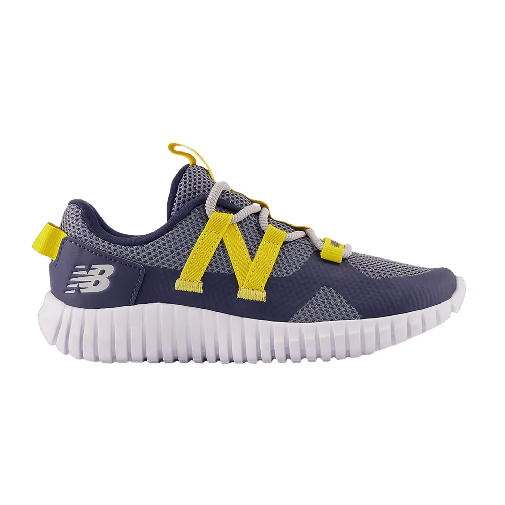 New Balance Playgruv v2 Bungee Little Kid Blue Honeycomb