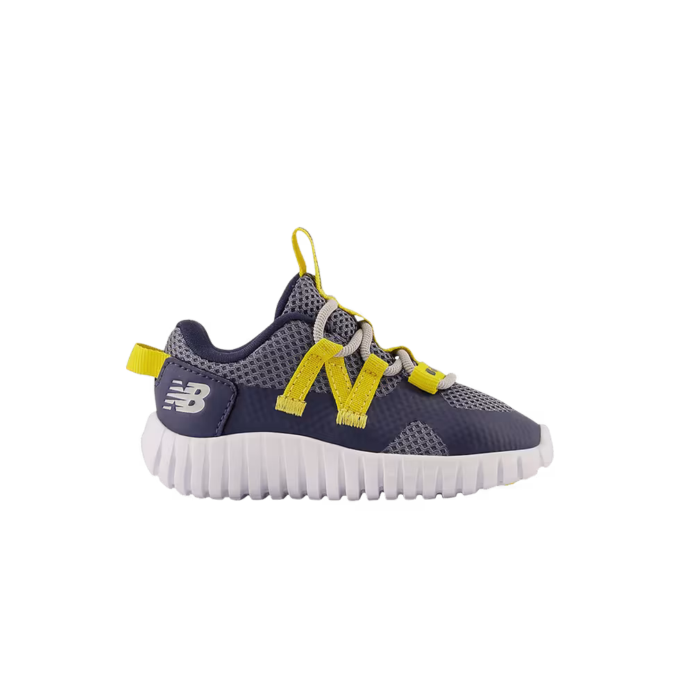 New Balance Playgruv v2 Bungee Toddler Wide Blue Honeycomb