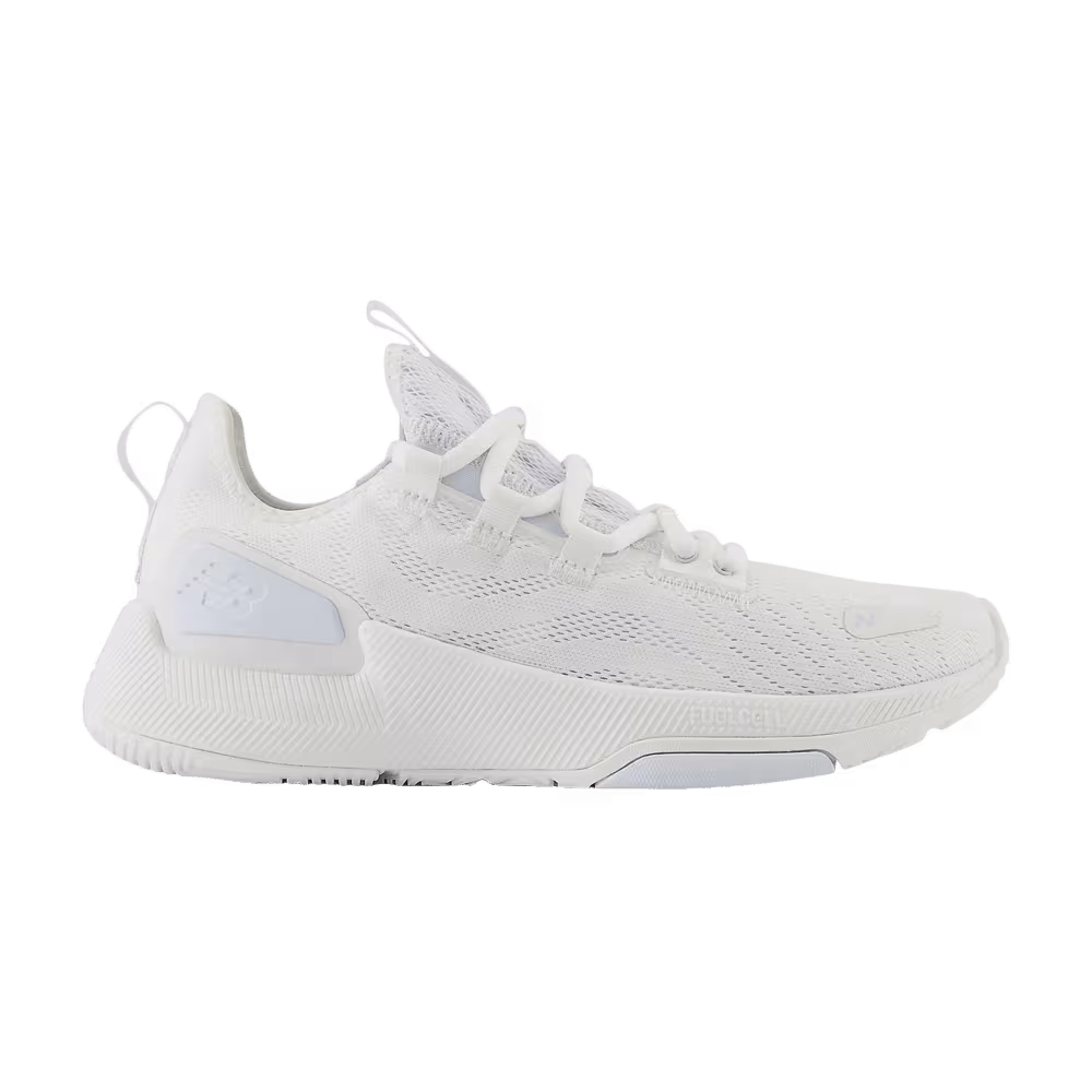 New Balance Women's FuelCell Trainer v2 Wide White Ice Blue
