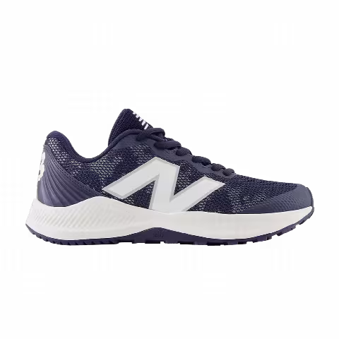 New Balance FuelCell Trainer v7 TF Big Kid Wide 'Team Navy Optic White'