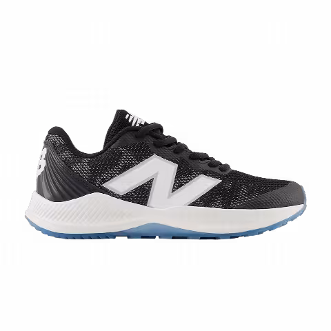 New Balance FuelCell Trainer v7 TF Big Kid Wide 'Black Optic White'