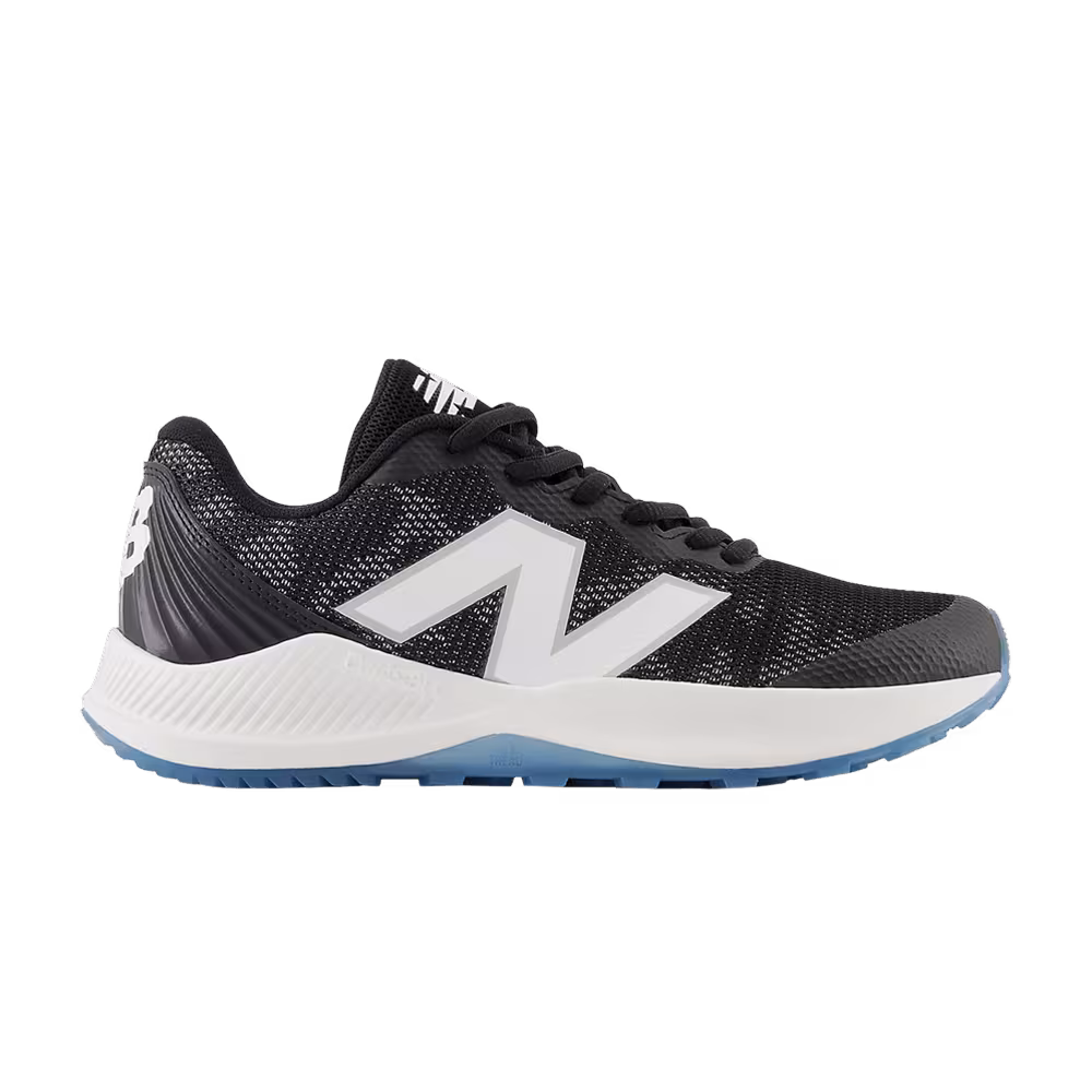 New Balance FuelCell Trainer v7 TF Big Kid Wide Black Optic White