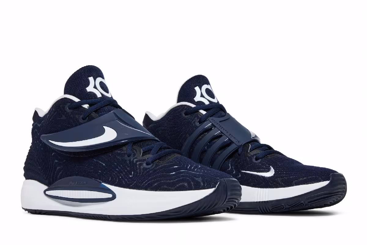 Nike KD 14 TB College Navy, view 9