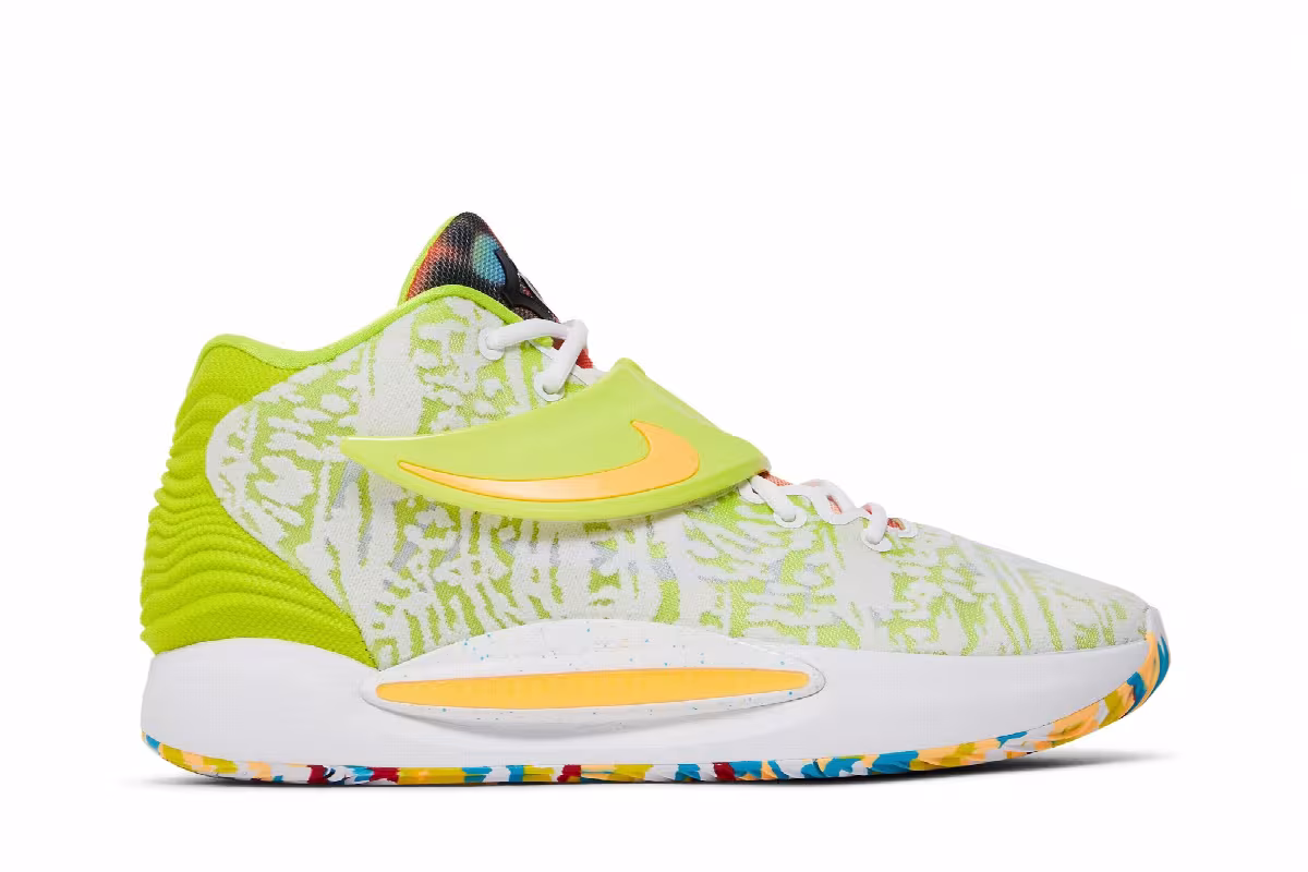 Nike KD 14 EP Lime Green, view 2