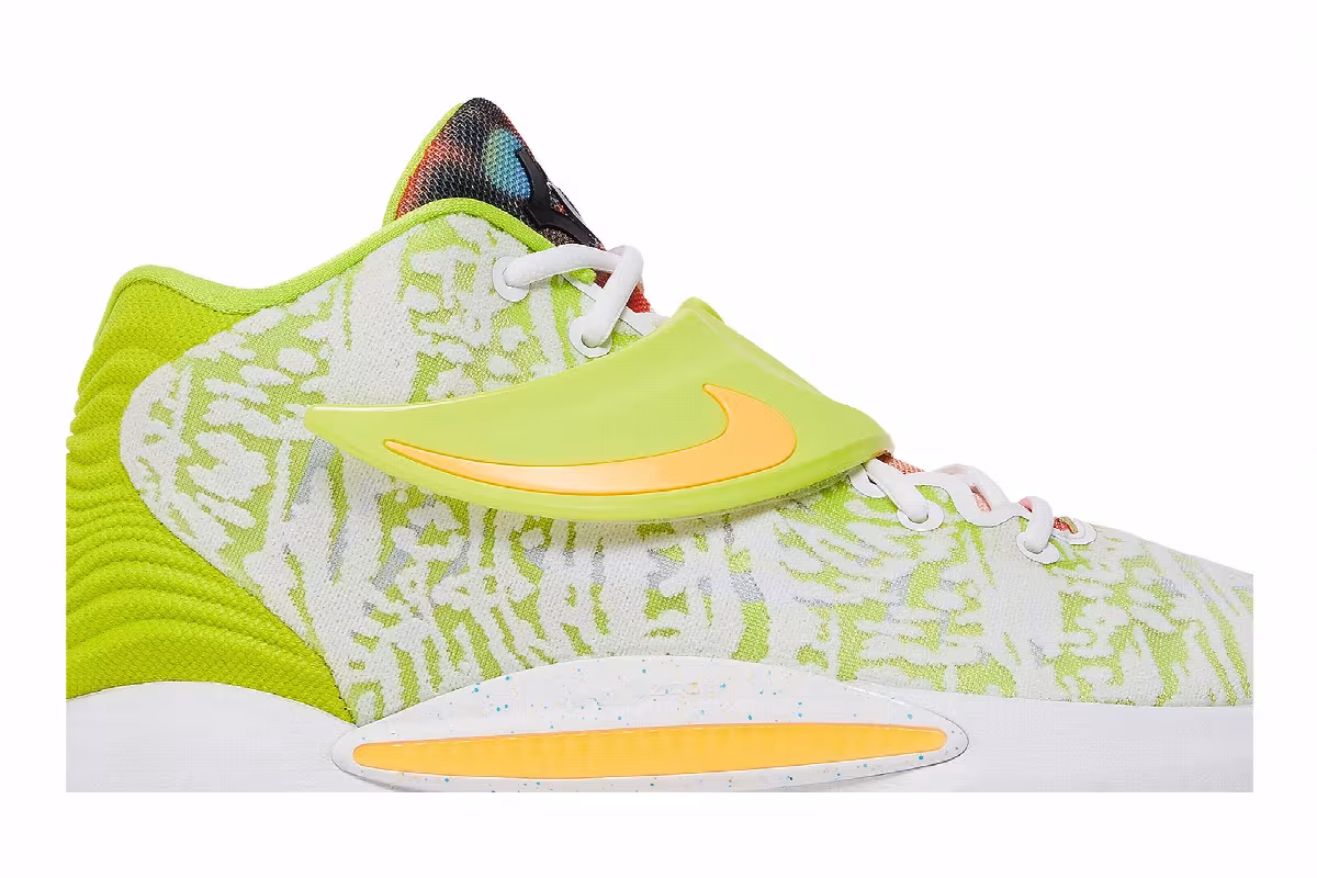 Nike KD 14 EP Lime Green, view 3
