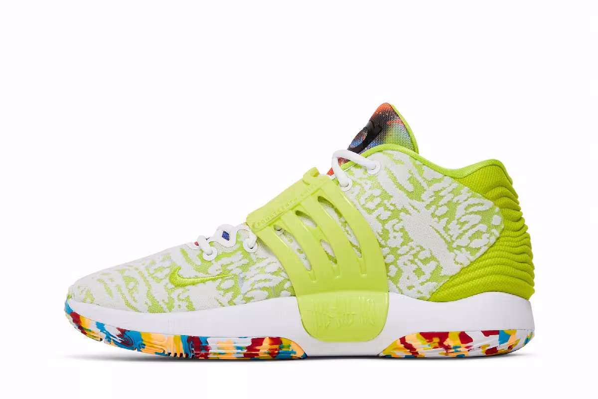 Nike KD 14 EP Lime Green, view 4
