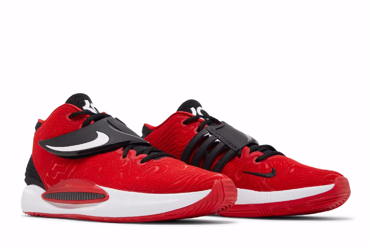 Nike KD 14 TB University Red, view 9