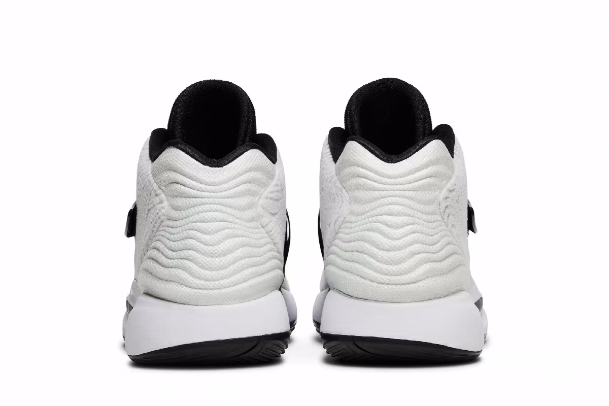 Nike KD 14 TB White Black, view 7