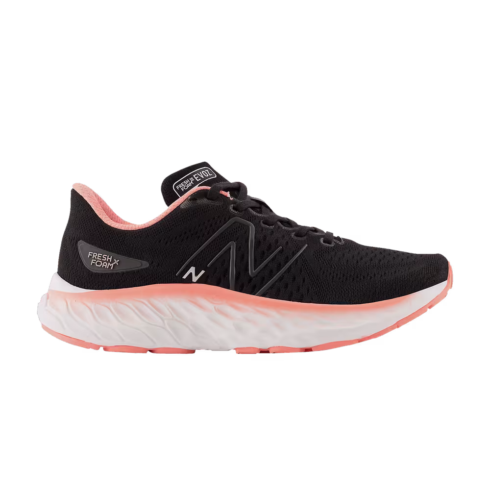 New Balance Women's Fresh Foam X EVOZ v3 Black Grapefruit