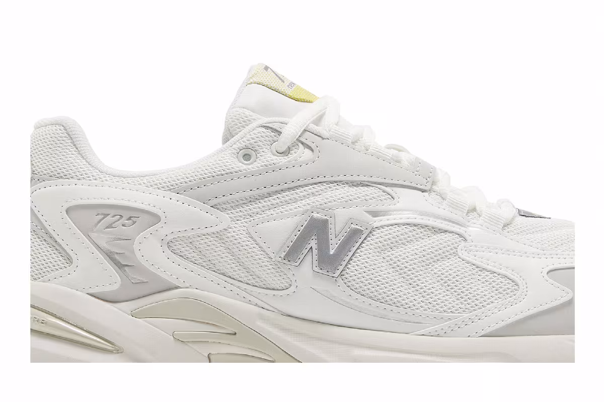 New Balance 725 White Grey Matter, view 3