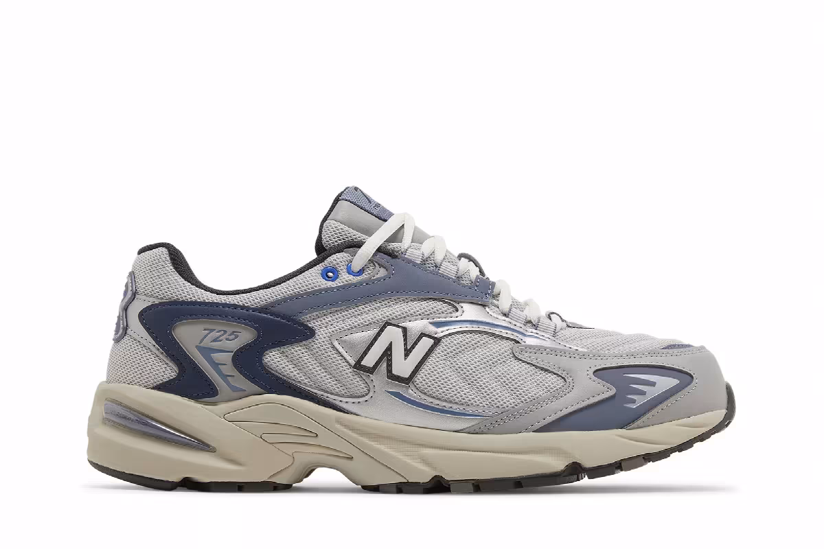 New Balance 725 Arctic Grey Silver, view 2