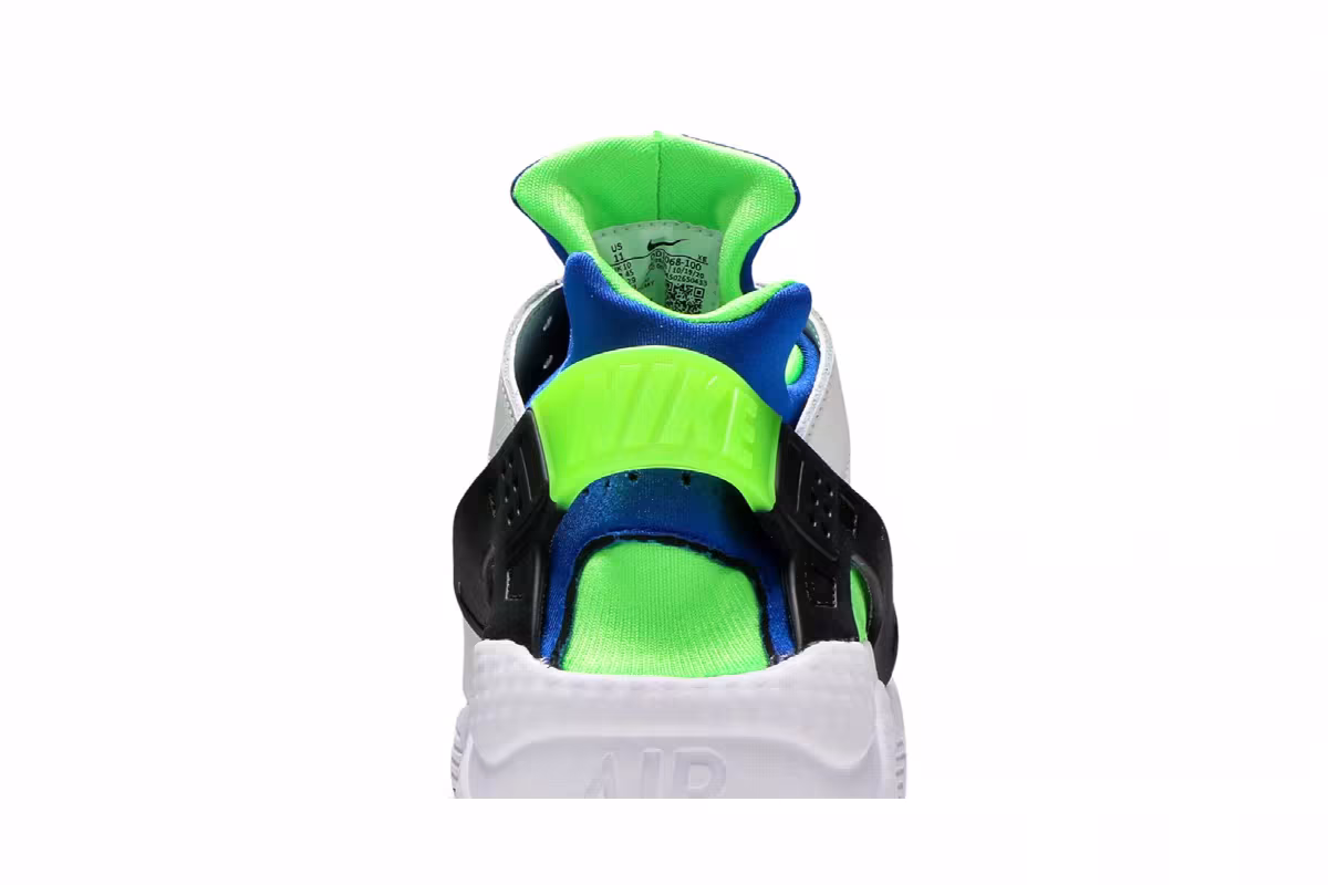 Nike Men's Air Huarache Scream Green 2021, view 8