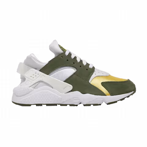 Stussy x Nike Air Huarache LE 'Dark Olive' 2021