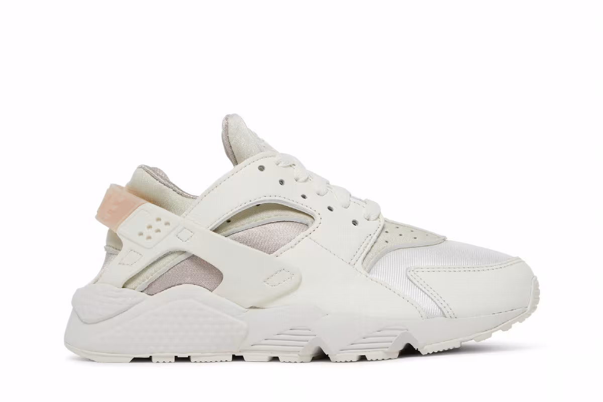 Nike Women's Air Huarache Sail Fossil Stone, view 2
