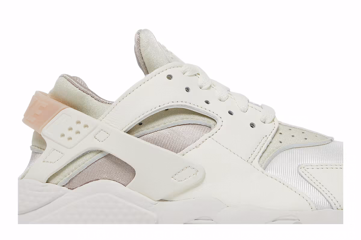 Nike Women's Air Huarache Sail Fossil Stone, view 3