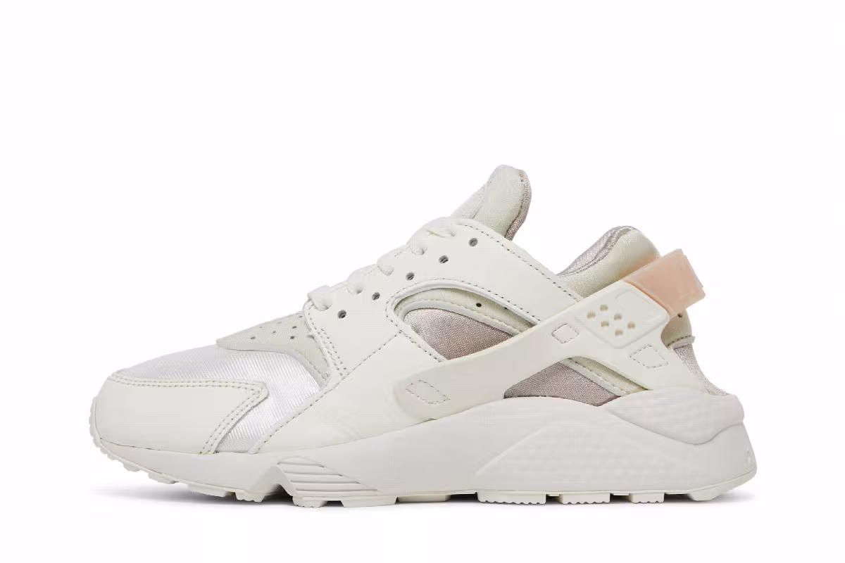 Nike Women's Air Huarache Sail Fossil Stone, view 4